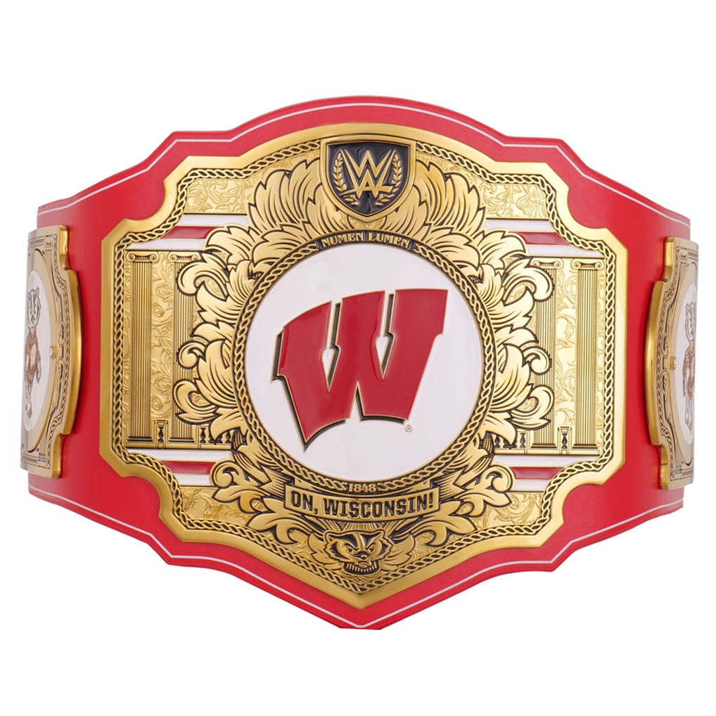 Wisconsin Badgers WWE Legacy Championship Replica Title Belt