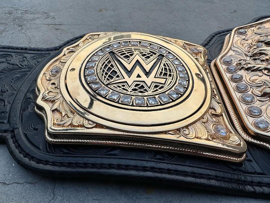 World Heavyweight Championship Replica Belt | 6MM Metal Plates