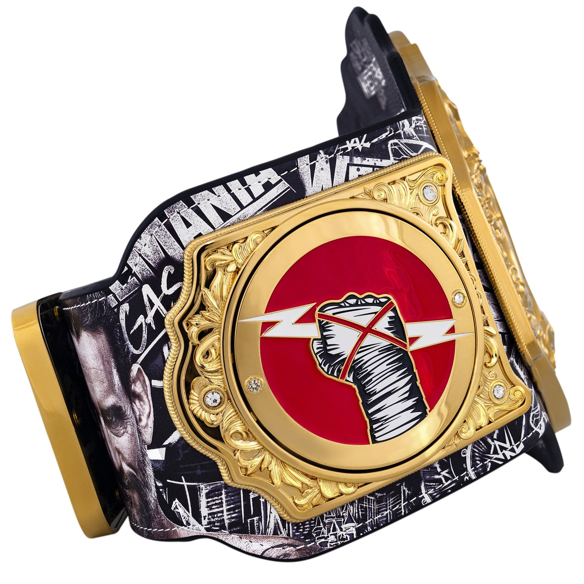 WrestleMania 42 CM Punk vs Roman Reigns Championship Belt – Limited Edition Replica