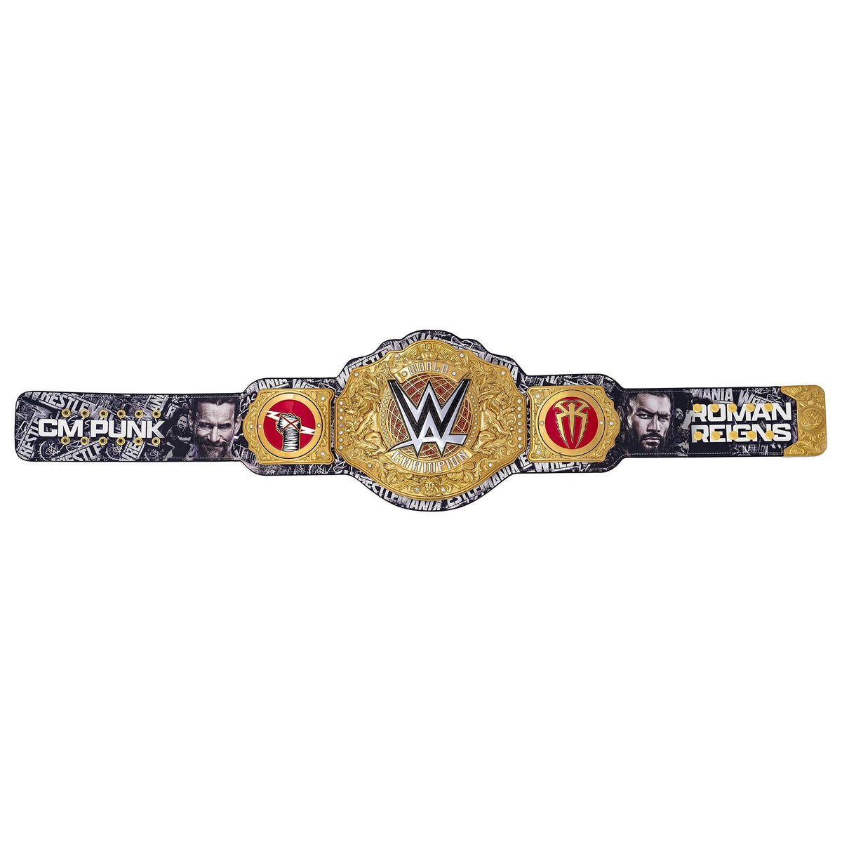 WrestleMania 42 CM Punk vs Roman Reigns Championship Belt – Limited Edition Replica