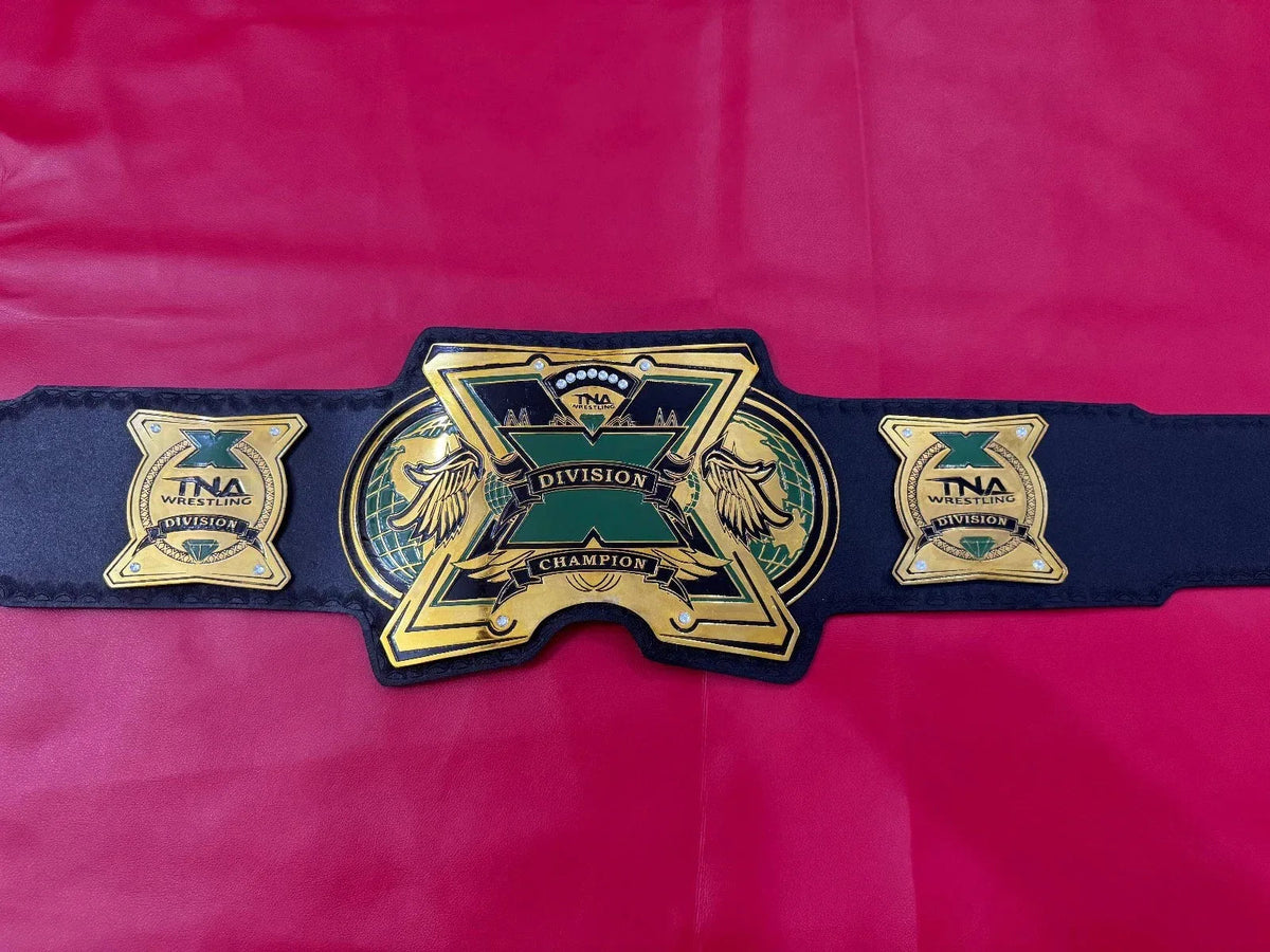 TNA X Division Heavyweight Wrestling Championship Belt
