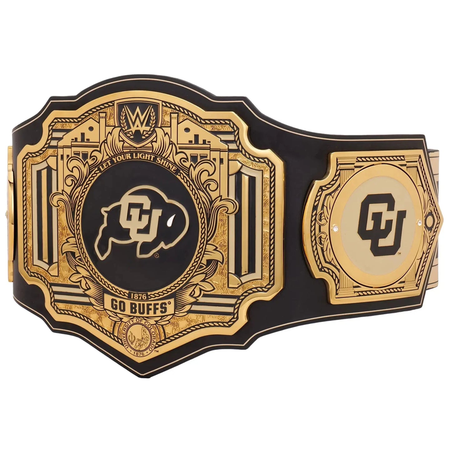 Colorado Buffaloes WWE Legacy Title Belt 6MM