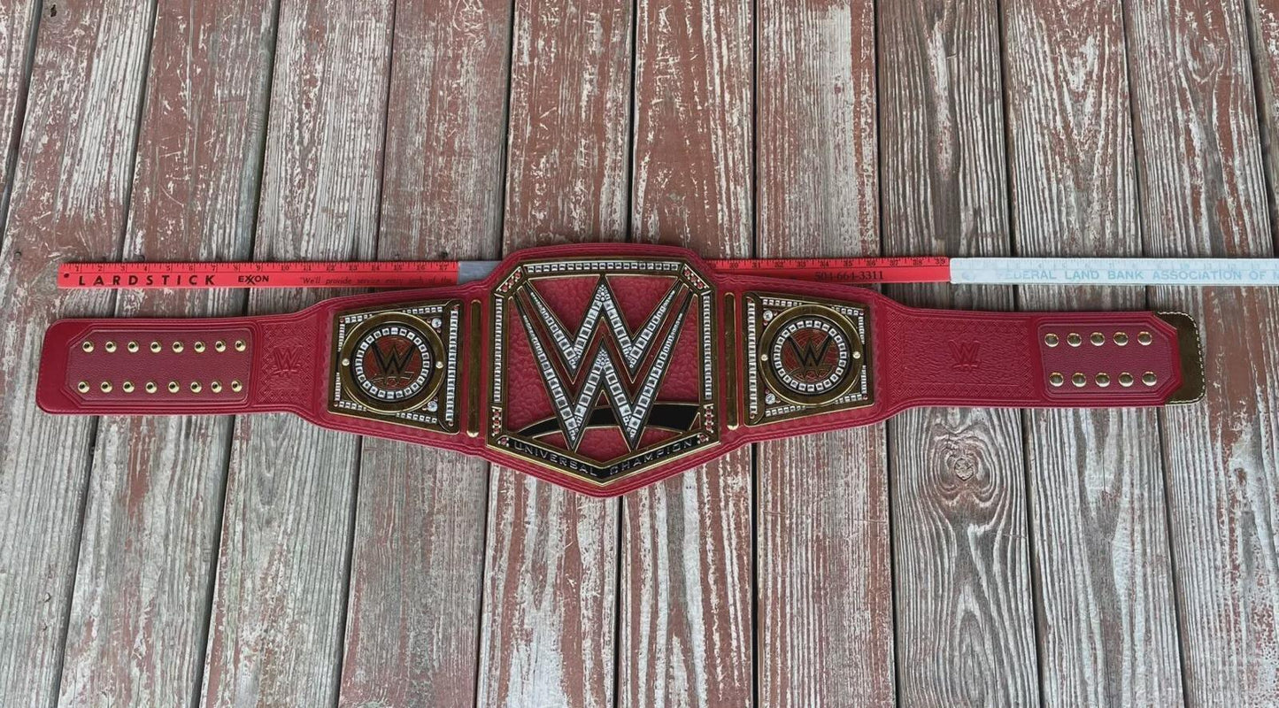 WWE Universal Championship Replica Belt | Red Strap