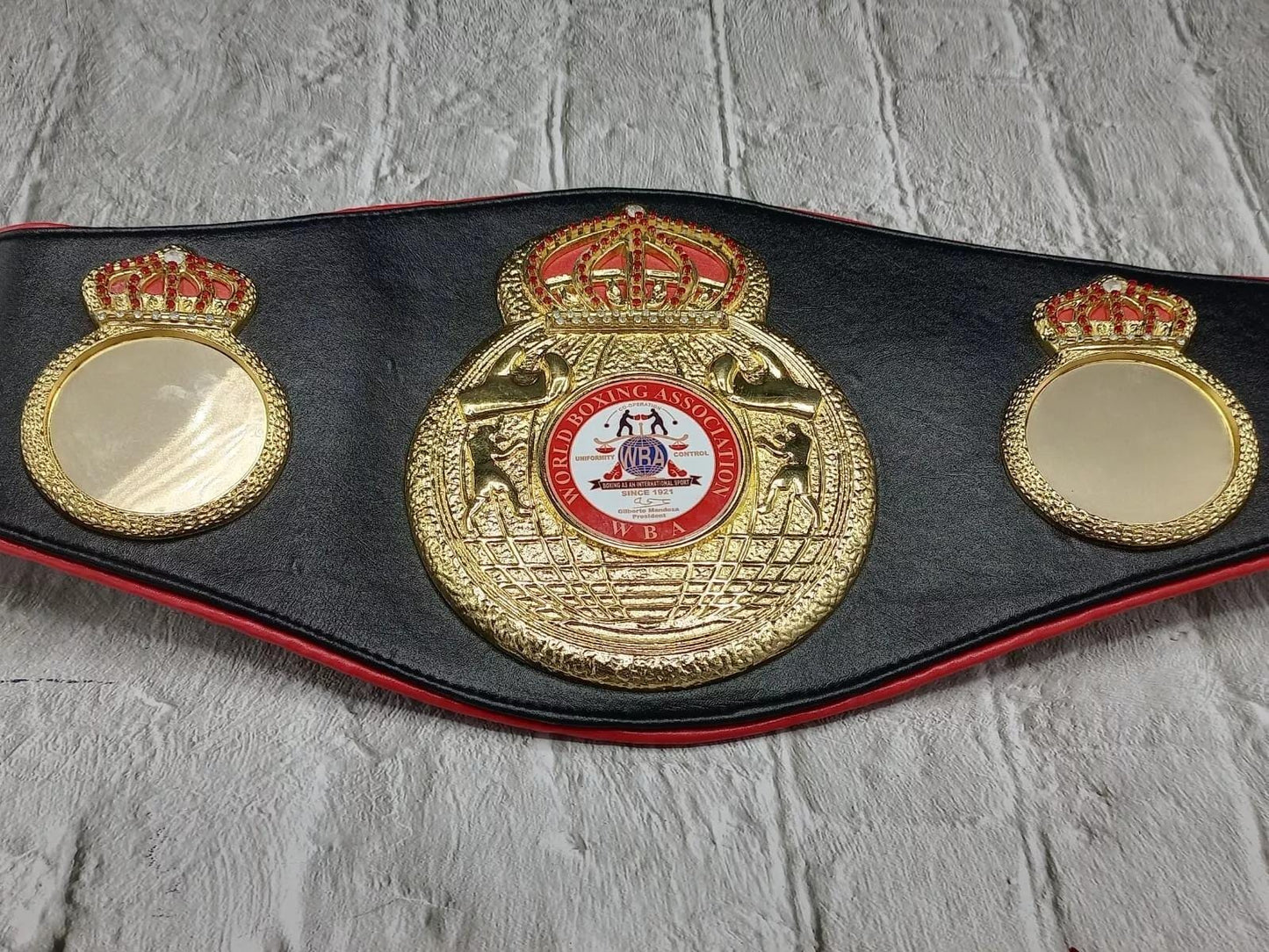 All 5 Boxing Title Belts Set – WBC IBF IBO Wba Wbo Replica Belts Adult Size | Championship Boxing Belt Collection