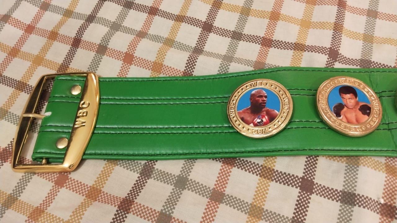 WBC World Heavyweight Championship Belt | 3D Full Size Boxing Title Replica | Authentic-Looking Adult Belt | WBC Fan Collectible Gift