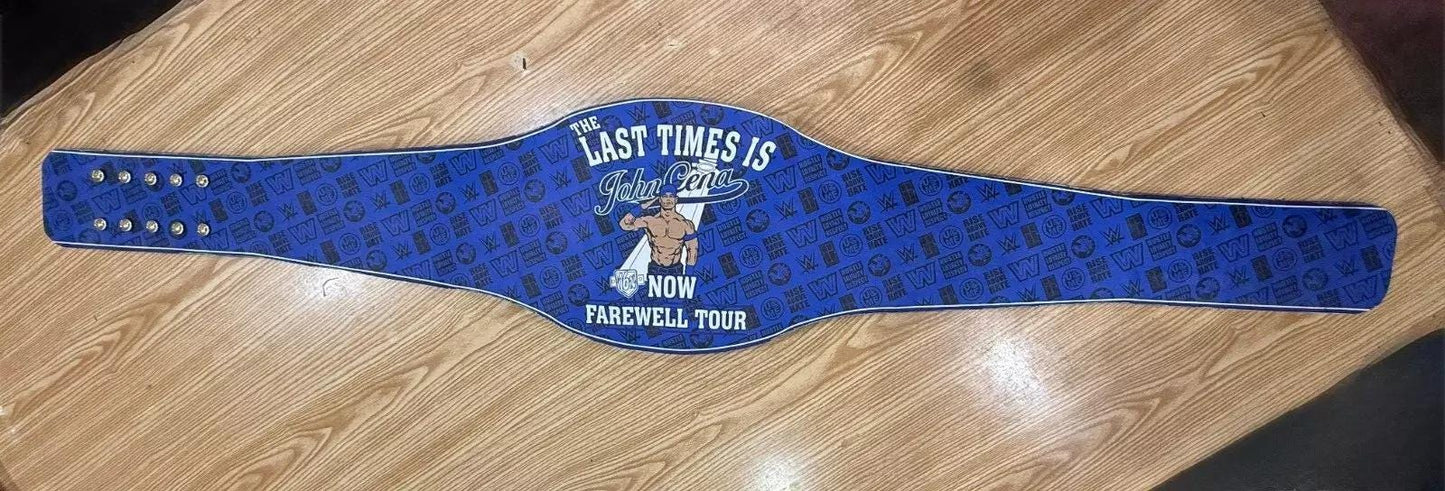John Cena Farewell Tour 2025 Spinner Championship Replica Belt | WWE Title Belt 2mm / 4mm Brass | Los Angeles Wrestling Fan Gift