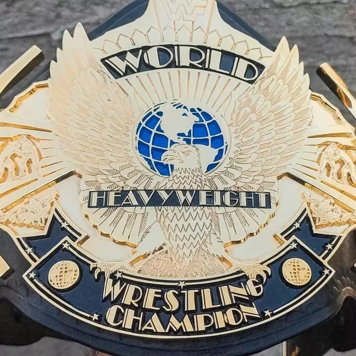 WWF Winged Eagle Championship Belt | 2MM 4MM Real Leather | Classic Wrestling Replica | Hulk Hogan Tribute | Fan Gift
