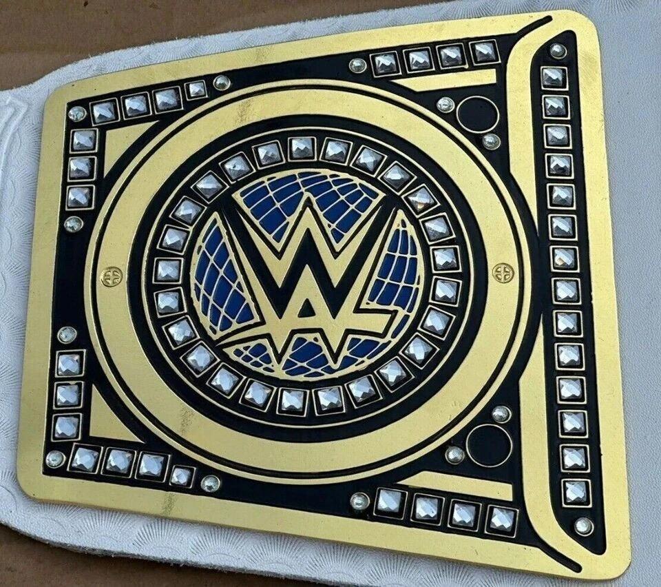 SmackDown Women’s Wrestling Belt – Replica Championship Title Blue 2MM Brass Adult Size