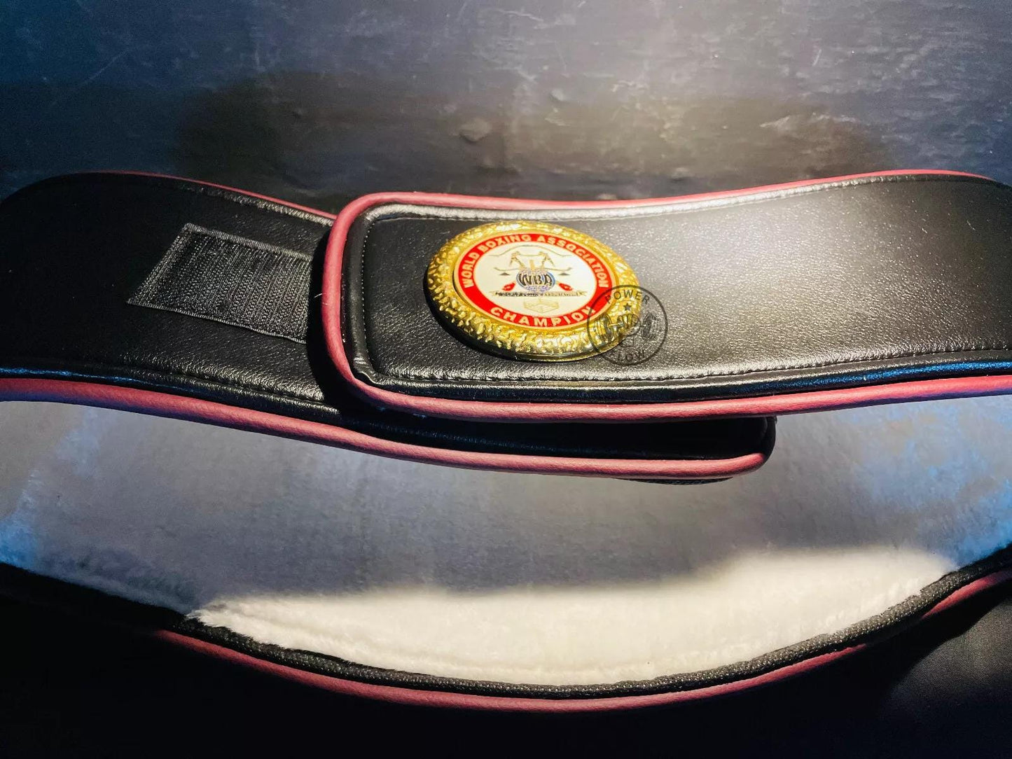 WBA Championship Boxing Belt | Handmade Custom Replica | 3D Metal Plates | Leather Strap | Adult Size Belt | Boxing Fan Gift