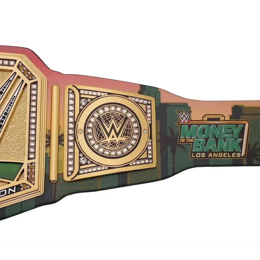 Money in the Bank 2025 Championship Belt