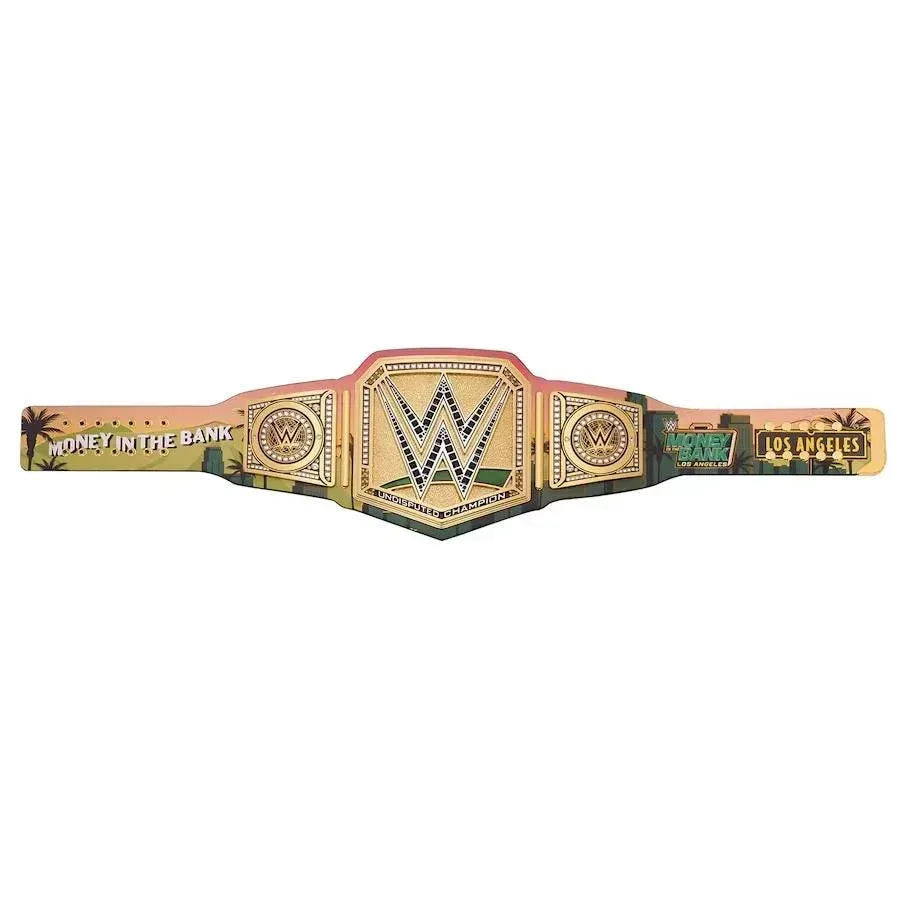 Money in the Bank 2025 Championship Belt