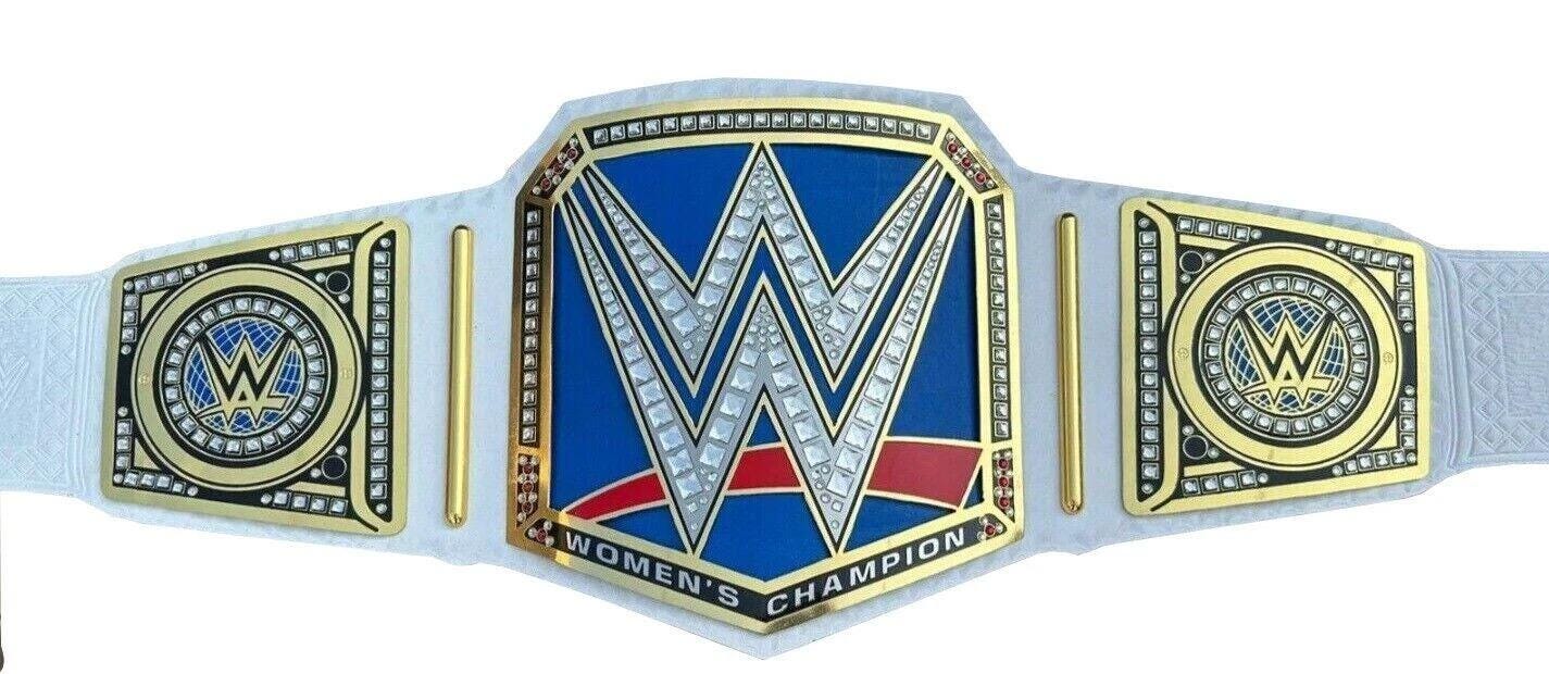 SmackDown Women’s Wrestling Belt – Replica Championship Title Blue 2MM Brass Adult Size