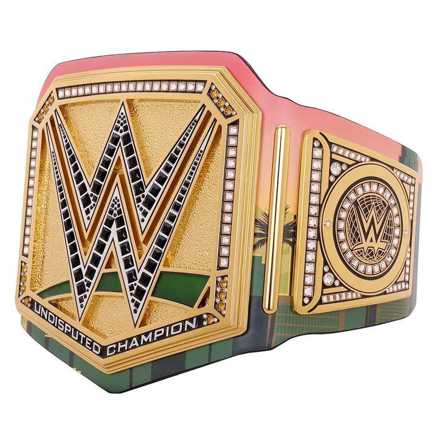 Money in the Bank 2025 Championship Belt