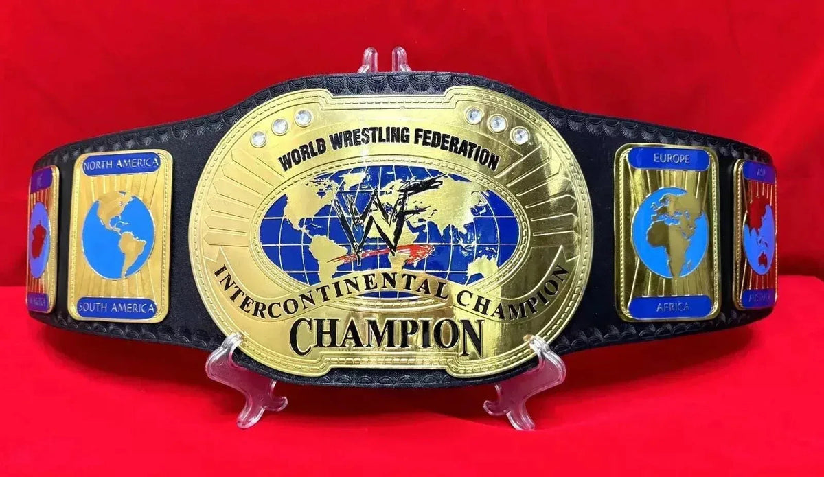 WWE Oval Intercontinental Championship Replica Belt
