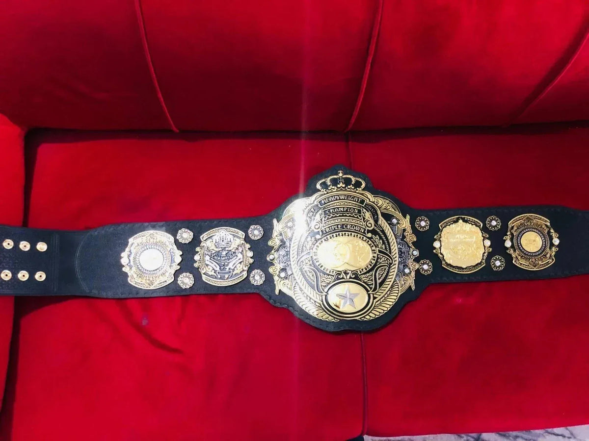 Triple Crown World Heavyweight Wrestling Belt