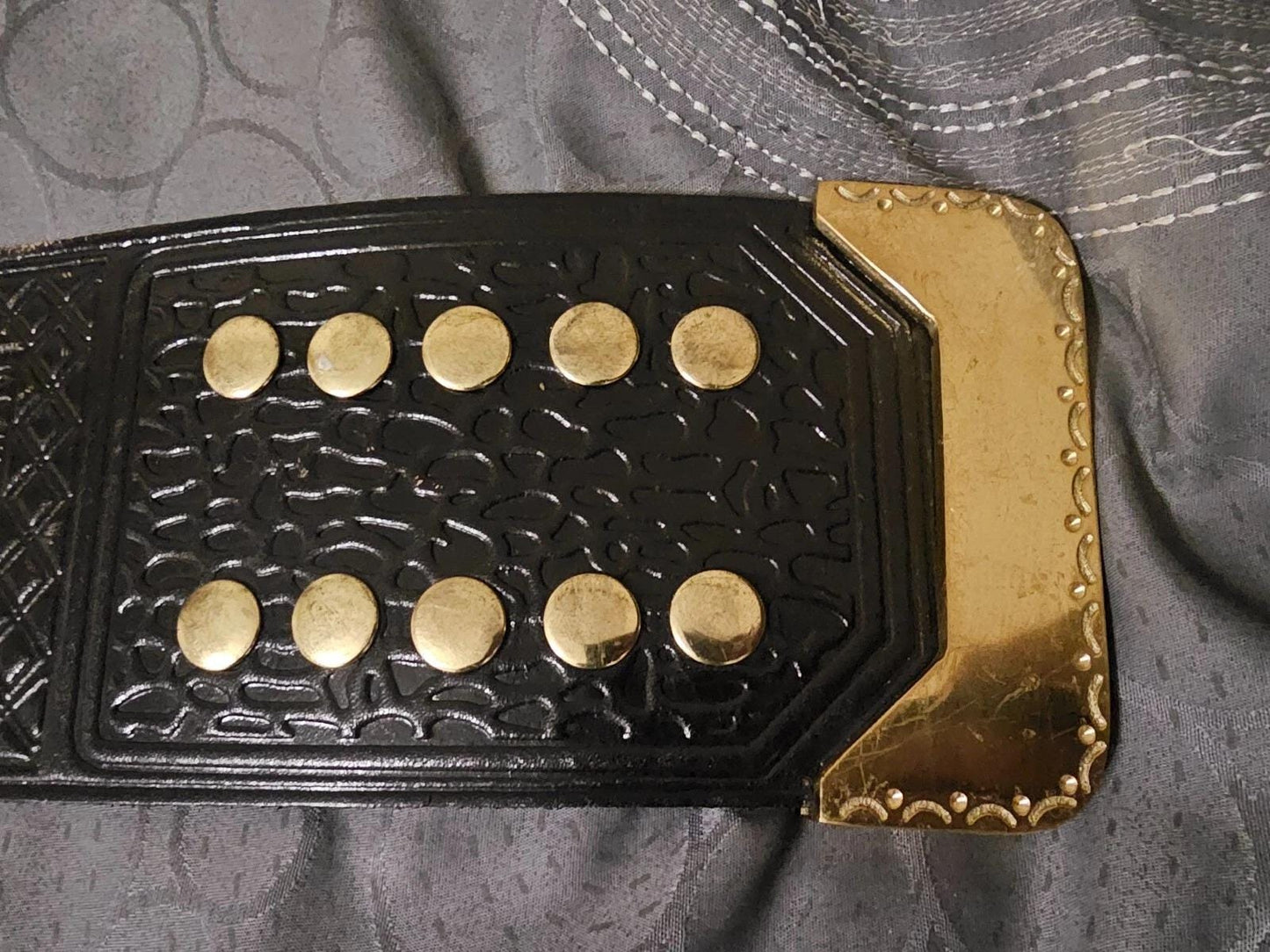 Scratch Logo Championship Replica Belt V2 | 2MM 4MM Zinc Plates | Real Leather Strap | Wrestling Title