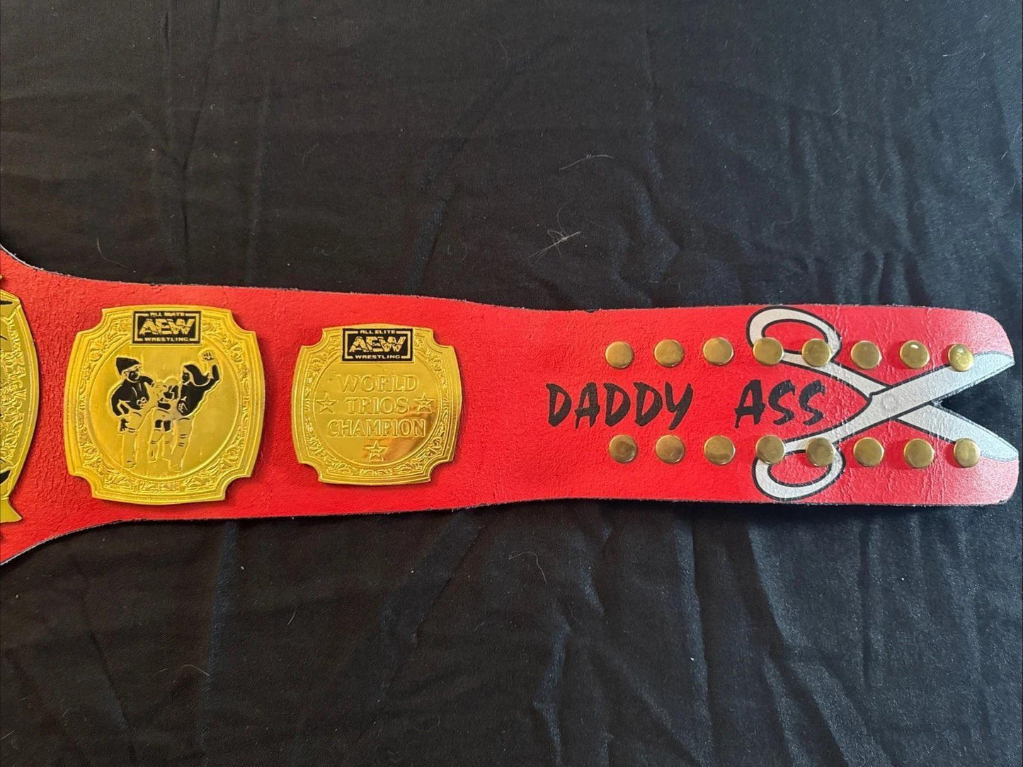 AEW Trios Championship Replica Belt
