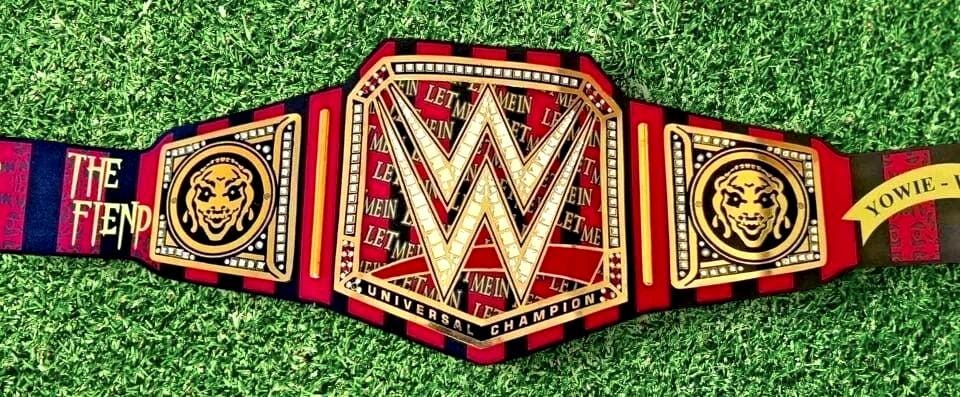 Bray Wyatt The Fiend Universal Championship Belt | 2MM & 4MM Replica | Tribute Title | Wrestling Fan Gift | Adult Size Leather Belt