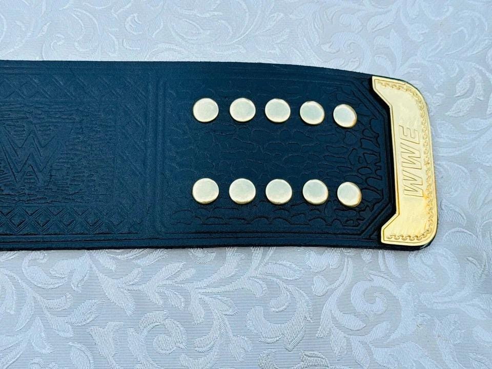 Cody Rhodes Undisputed Heavyweight Championship Belt | 2MM 4MM Brass Replica Title | Adult Size Wrestling Belt | Real Leather Strap