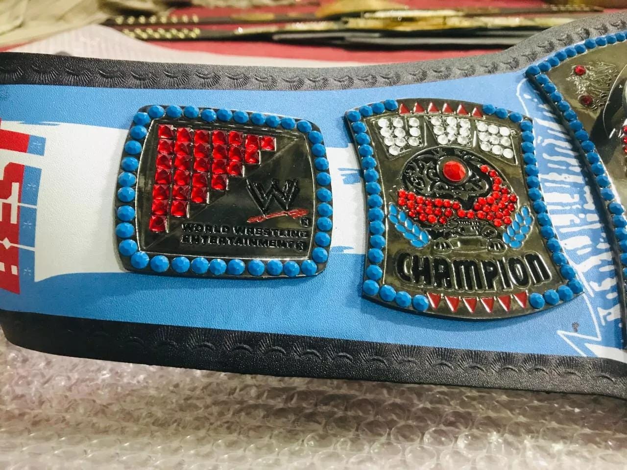 CM Punk Spinner WWE Championship Belt | 2MM 4MM Brass Replica | Real Leather Strap | Wrestling Fan Gift | Adult Size | Fast Free Shipping