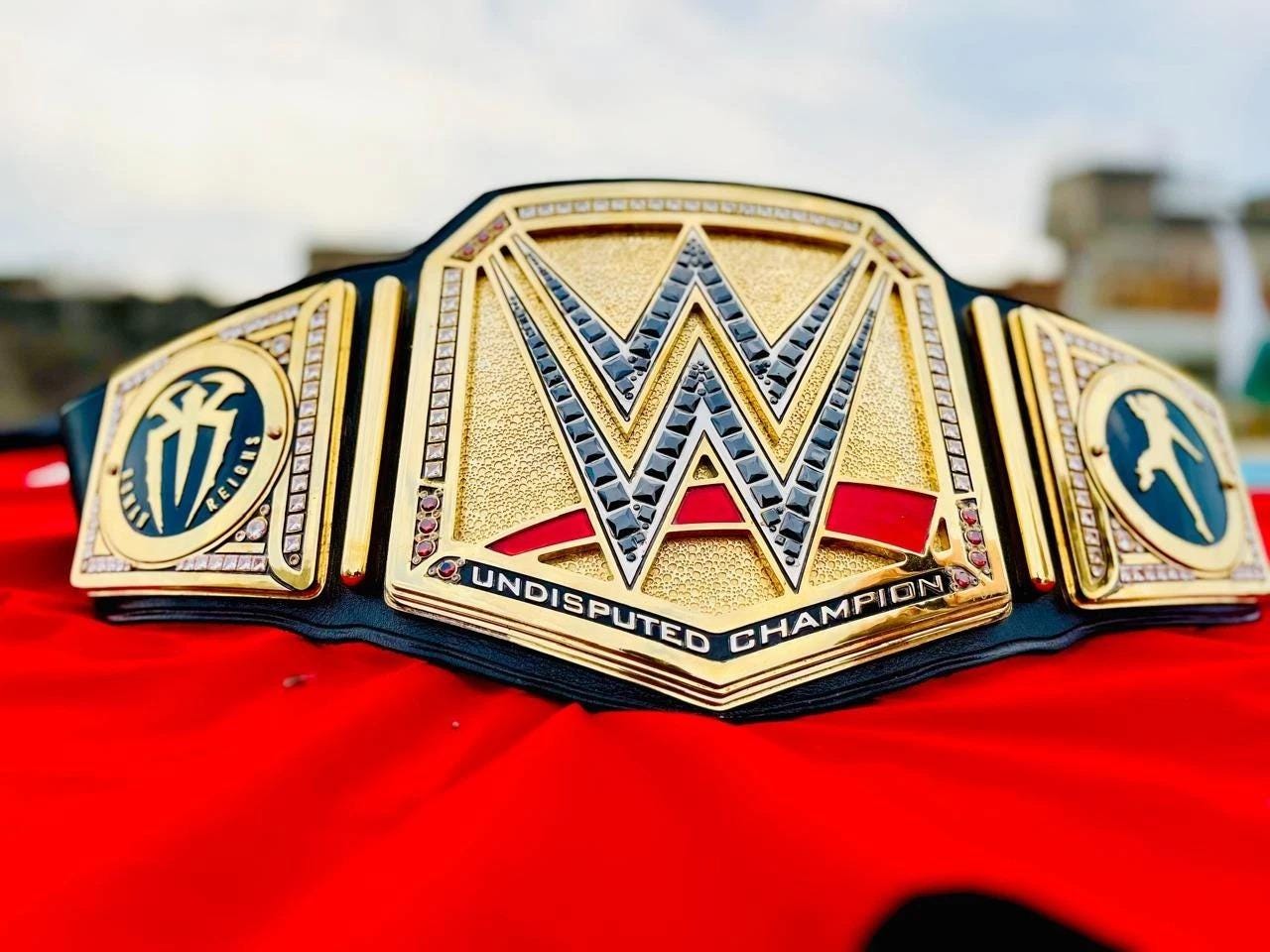 Undisputed Championship Belt 2025 | 10MM CNC Replica | 24K Gold Plates | Real Cowhide Leather | Style Title Belt | Jericho Tribute