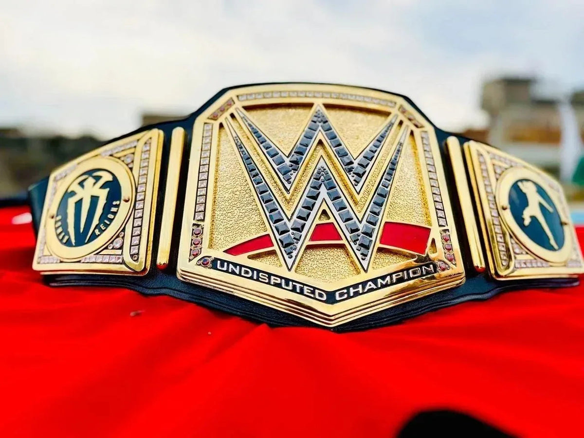 Undisputed Championship Belt 2025 | 8MM CNC Replica | 24K Gold Plates