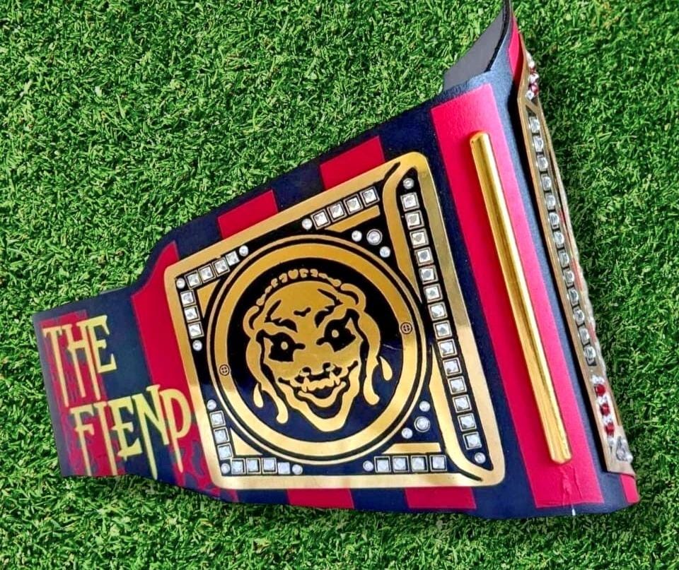 Bray Wyatt The Fiend Universal Championship Belt | 2MM & 4MM Replica | Tribute Title | Wrestling Fan Gift | Adult Size Leather Belt