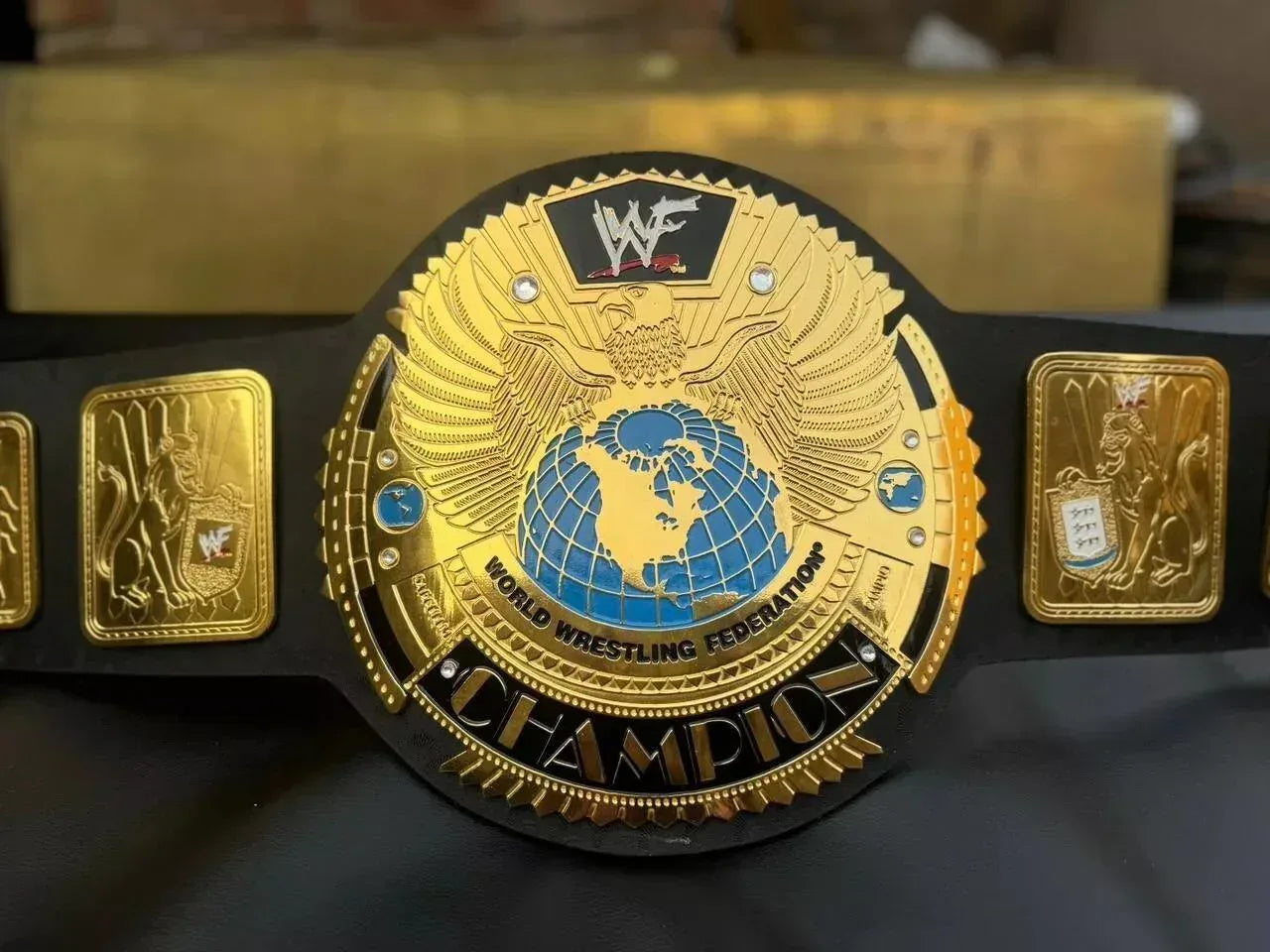 WWE Big Eagle Attitude Era Championship Replica Belt