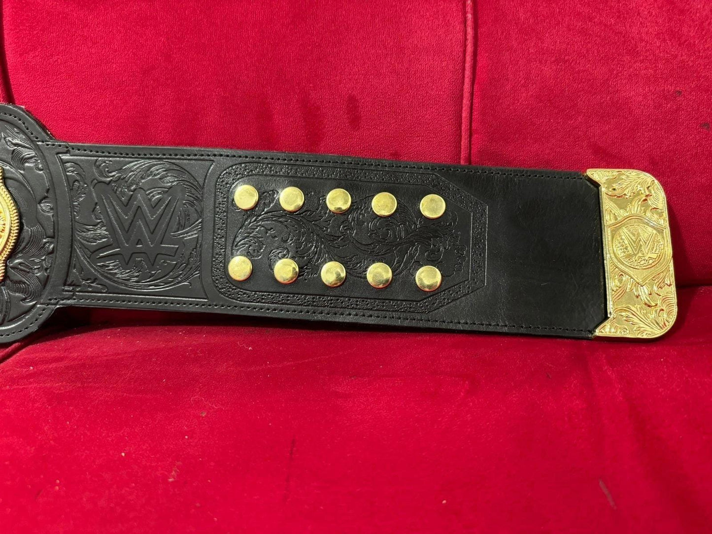 WWE New World Heavyweight Championship Replica Belt | Custom Seth Rollins Side Plates