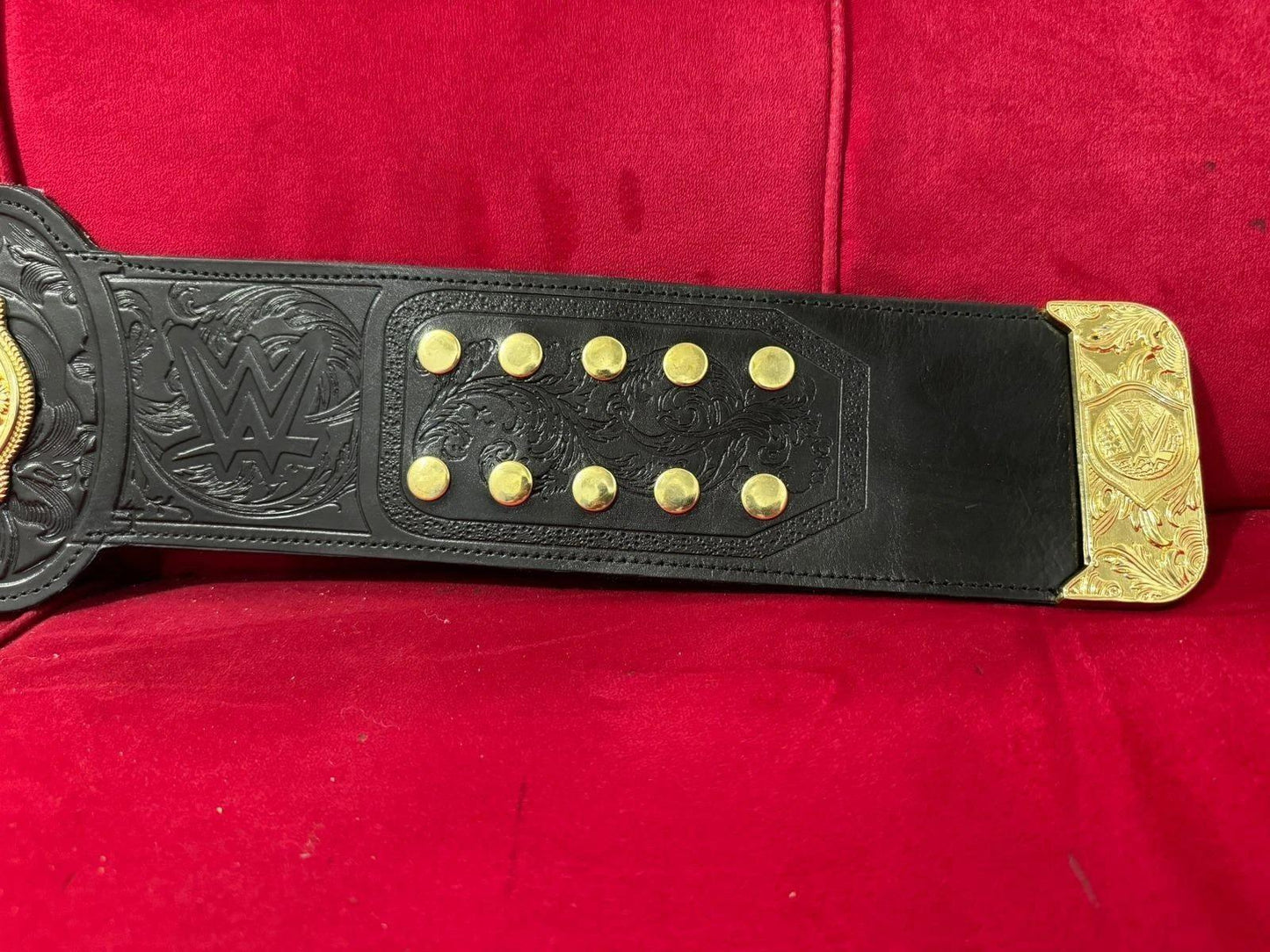 WWE New World Heavyweight Championship Replica Belt | Custom Seth Rollins Side Plates
