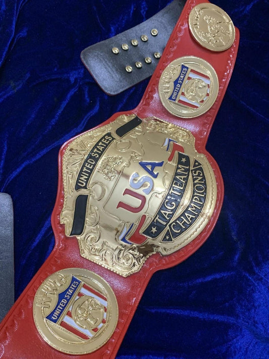 NWA USA Tag Team Championship Replica Belt