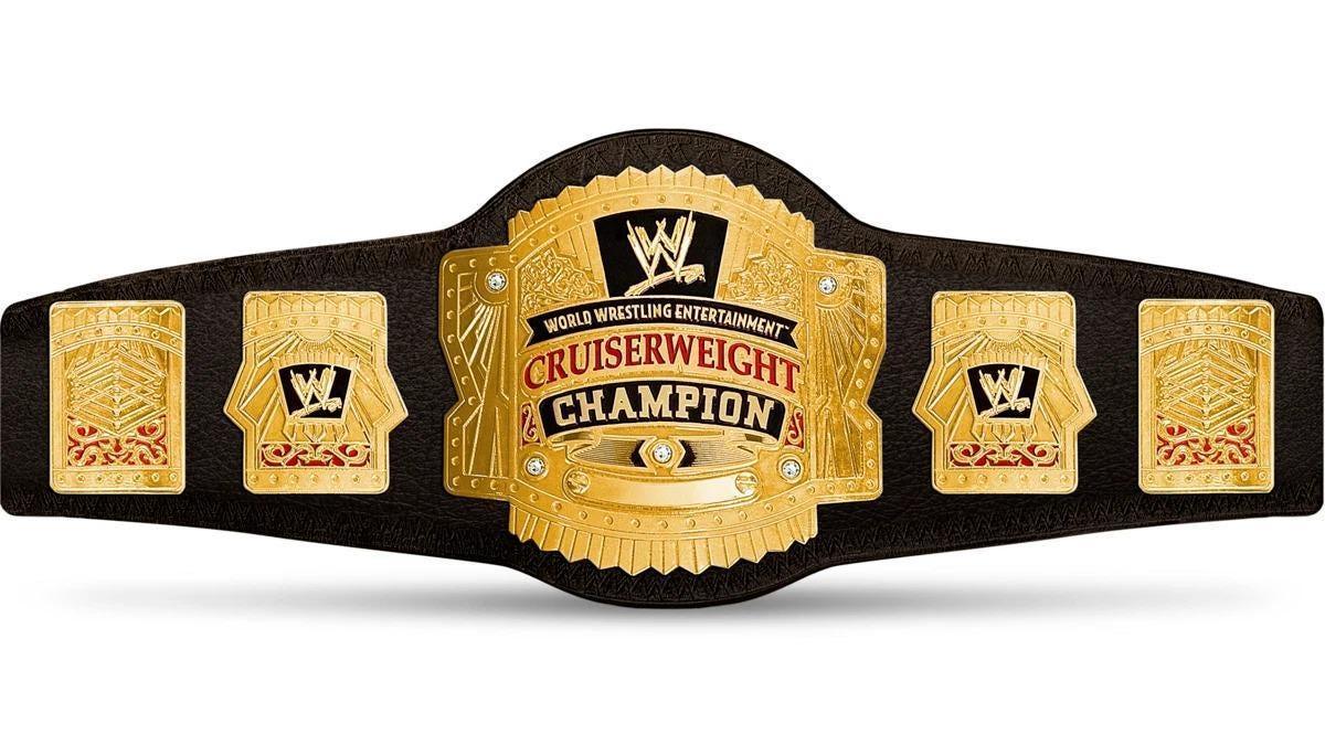 Cruiserweight Championship replica belt