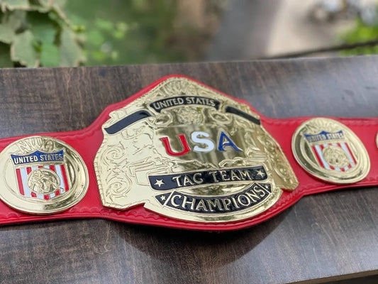 NWA USA Tag Team Championship Replica Belt - ELITESTRAPES LIMITED