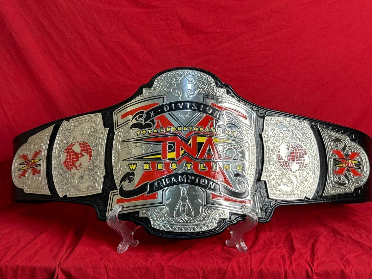 TNA New X Division Heavyweight Wrestling Championship Replica Belt