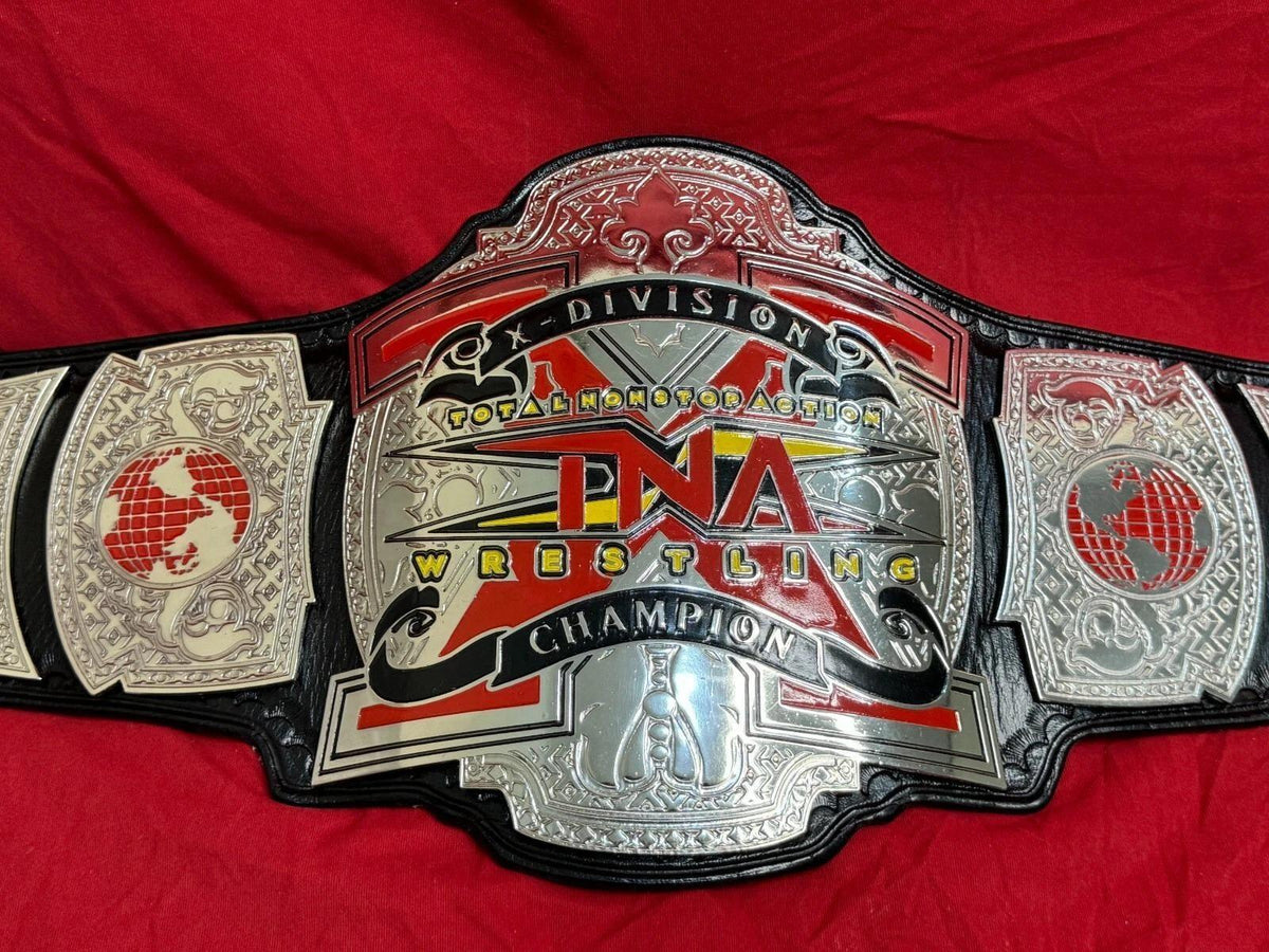 TNA New X Division Heavyweight Wrestling Championship Replica Belt