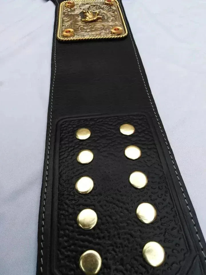 WWE Fandu Big Gold dual Wrestling Championship Replica Belt
