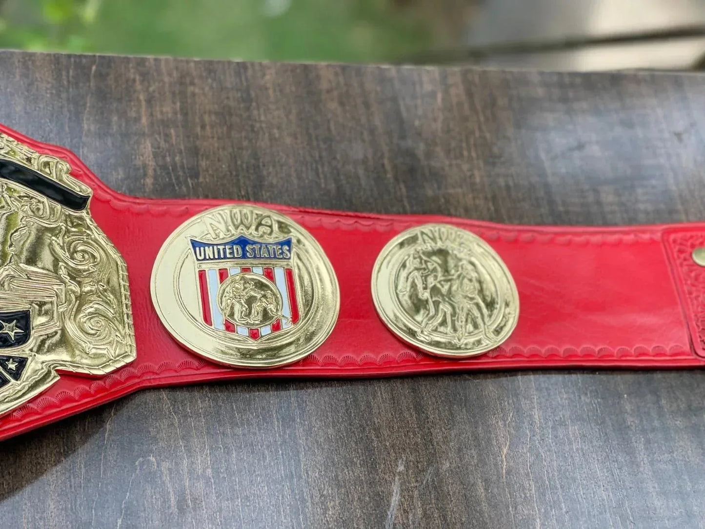 NWA USA Tag Team Championship Replica Belt