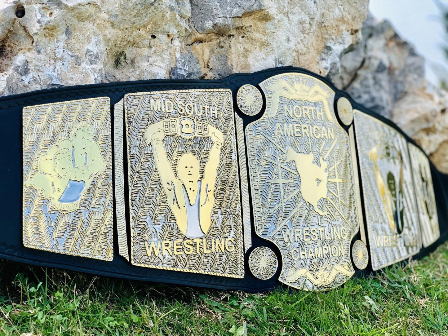 NWA Mid-South North American Championship Wrestling Replica Belt