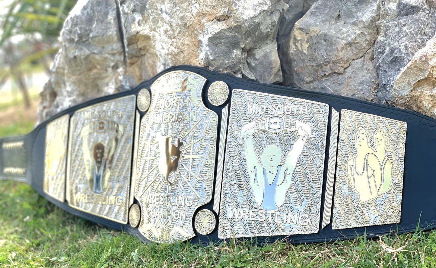 NWA Mid-South North American Championship Wrestling Replica Belt