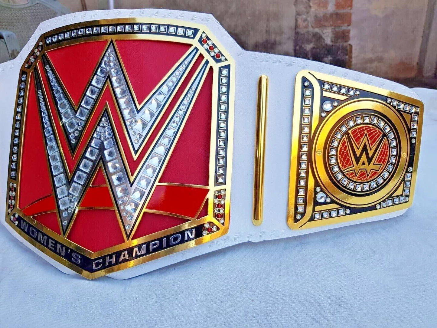 RAW Women’s Championship Replica Wrestling Belt | 2MM 4MM Brass Plates