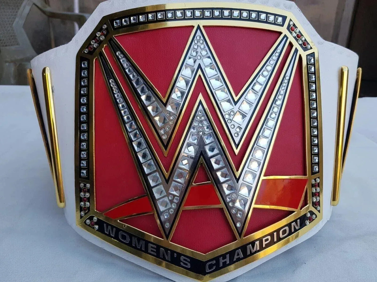 RAW Women’s Championship Replica Wrestling Belt | 2MM 4MM Brass Plates