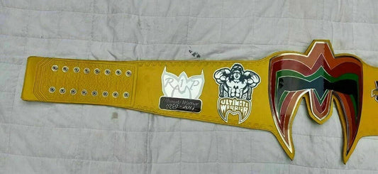 Ultimate Warrior Wrestling Championship Replica Belt