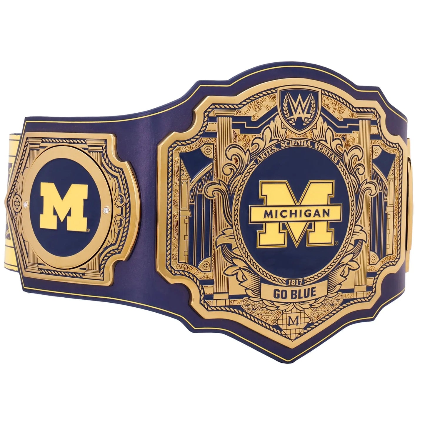 Michigan Wolverines WWE Legacy Title Belt 4mm