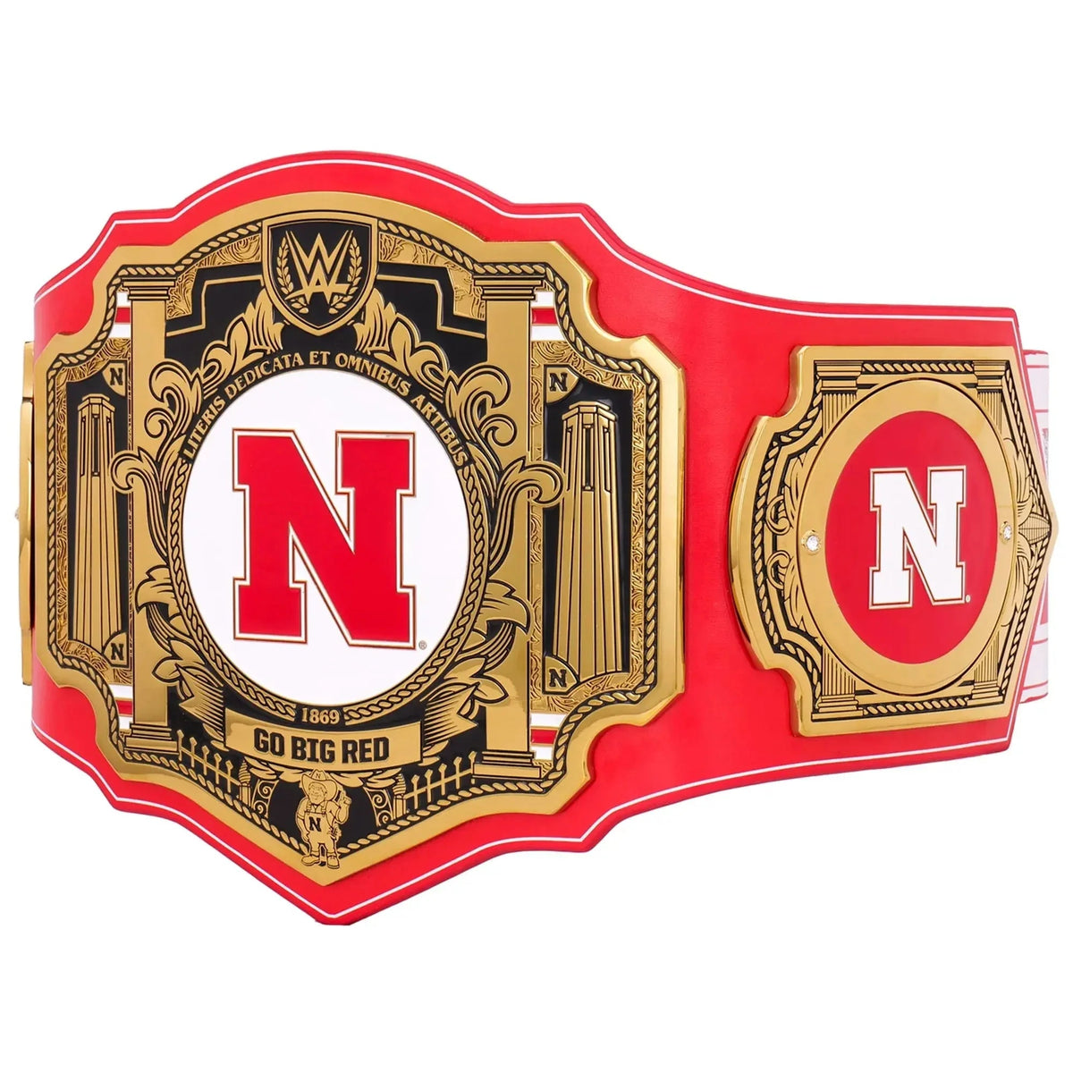 Nebraska Huskers WWE Legacy Title Belt 6MM