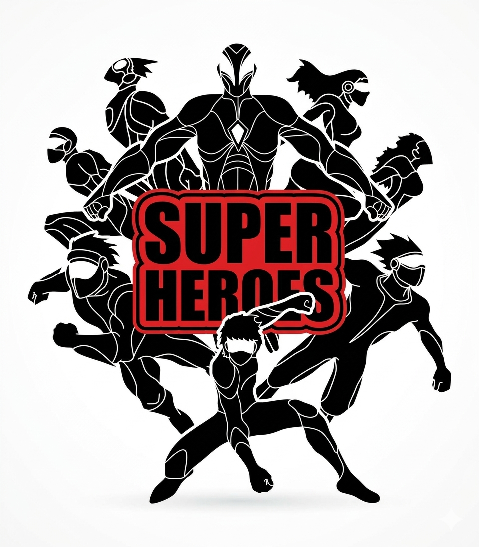 Superhero Championship Belts