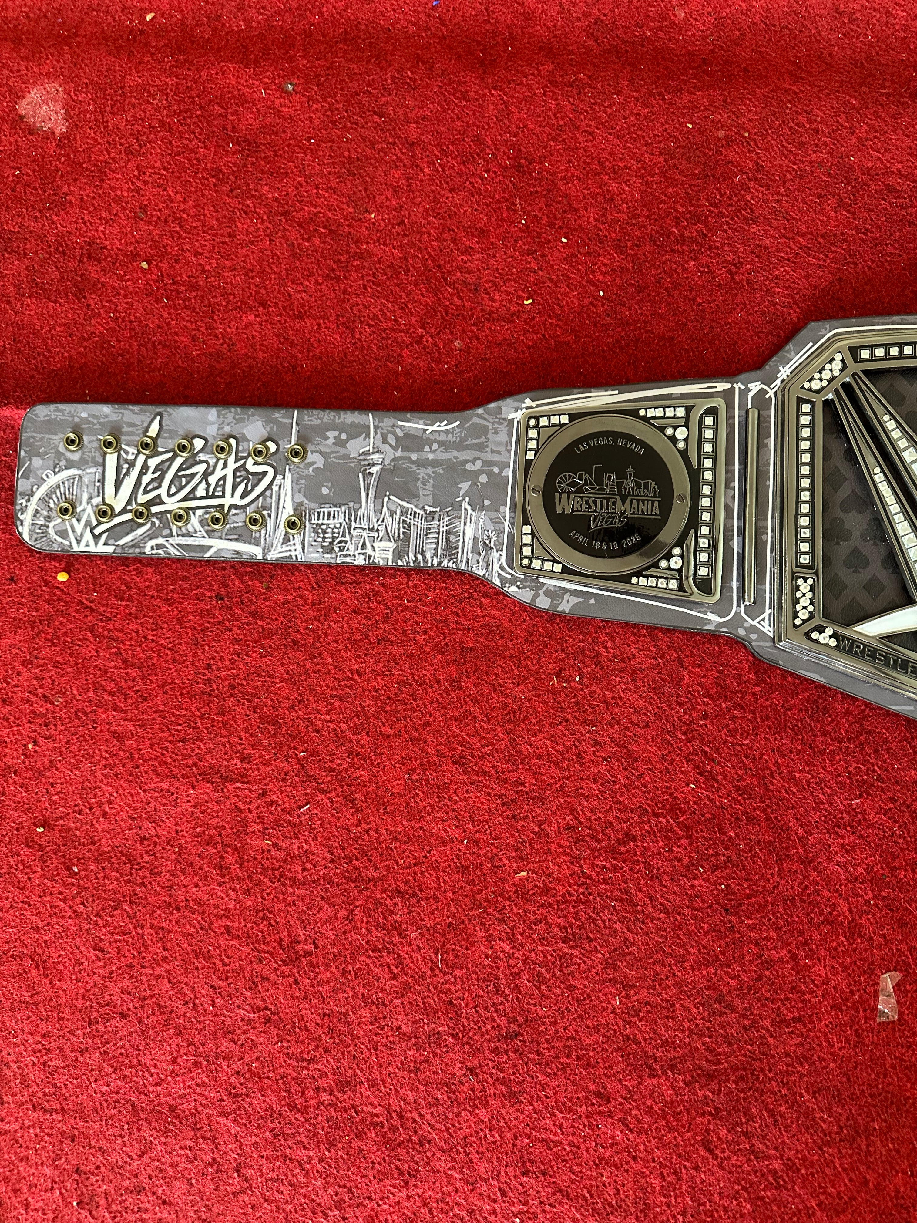 Wrestlemania 42 Championship Replica Title Belt – Adult Size