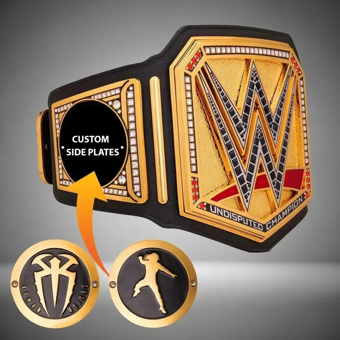WWE Undisputed World Heavyweight Championship Belt Replica 4mm/6mm ROMAN REIGNS