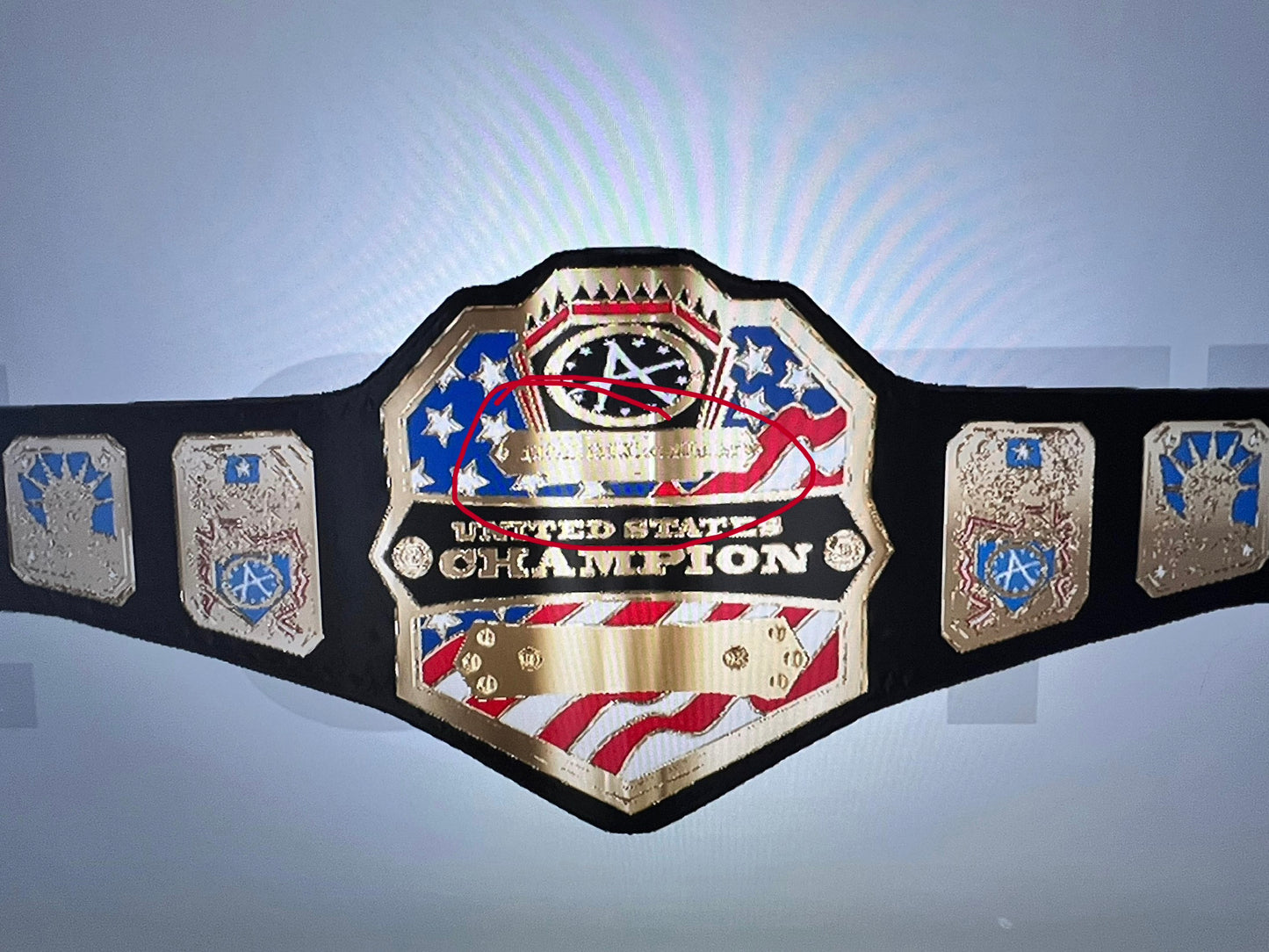 Custom united States belt 6mm