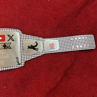 Custom Suplex Streaming Champion Belt 6mm Zinc Plates Personalized Name Plate Wrestling Title Replica