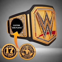 WWE Undisputed World Heavyweight Championship Belt Replica 4mm/6mm JOHN CENA 17 TIMES